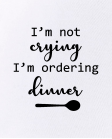 I'm ordering dinner Seilinukas